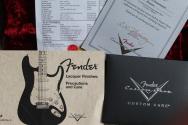 FENDER "Custom Shop Yngwie Malmsteen Vintage White, Scalloped Maple" HARDCASE, PAPERS, STRAP, 3, 68 KG
