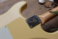 FENDER "Custom Shop Yngwie Malmsteen Vintage White, Scalloped Maple" HARDCASE, PAPERS, STRAP, 3, 68 KG