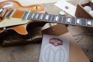 MAYBACH "Lester Bullion Gold with Mini Humbuckers ´60s Slim Taper" HARDCASE, 3, 6 KG