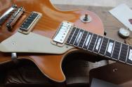 MAYBACH "Lester Bullion Gold with Mini Humbuckers ´60s Slim Taper" HARDCASE, 3, 6 KG