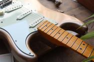 FENDER "American Professional Classic Stratocaster Fade Firemist Gold" GIGBAG, 3, 46 KG
