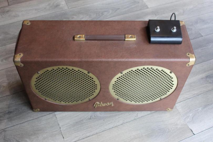 GIBSON "Goldtone GA-30 RVS 2x12 Stereo Class A Tube Combo Amp Made in UK"