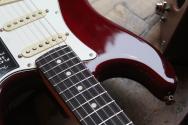 FENDER Stratocaster Player II, Transparent Cherry Burst (Chambered) 2, 97 KG