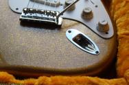 GVT "Double Cut Custom Special 1956 Gold Glitter Sparkle (Nitro Finish, Maple Neck)" HARDCASE,3, 41 KG