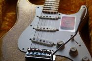 GVT "Double Cut Custom Special 1956 Gold Glitter Sparkle (Nitro Finish, Maple Neck)" HARDCASE,3, 41 KG