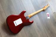 GVT "Double-Cut Custom Special 60s,Candy Apple Red Glitter Sparkle – Rosewood, Nitro Finish" HARDCASE, 3, 63 KG