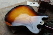 EASTMAN T59/v Antique Varnish Sunburst with Lollar Custom Imperial Pickups, HARDCASE, 3, 49 KG