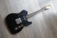 FENDER UNIQUE PIECE FOR ESTUDIO 54 "Custom Shop JL26-149 ´63 Tele JRN Fade Black P90 Gold Hardware" 3, 52 KG