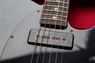 FENDER UNIQUE PIECE FOR ESTUDIO 54 "Custom Shop JL26-149 ´63 Tele JRN Fade Black P90 Gold Hardware" 3, 52 KG
