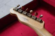 FENDER UNIQUE PIECE FOR ESTUDIO 54 "Custom Shop JL26-149 ´63 Tele JRN Fade Black P90 Gold Hardware" 3, 52 KG