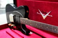 FENDER UNIQUE PIECE FOR ESTUDIO 54 "Custom Shop JL26-149 ´63 Tele JRN Fade Black P90 Gold Hardware" 3, 52 KG