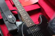 FENDER UNIQUE PIECE FOR ESTUDIO 54 "Custom Shop JL26-149 ´63 Tele JRN Fade Black P90 Gold Hardware" 3, 52 KG