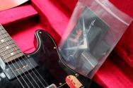 FENDER UNIQUE PIECE FOR ESTUDIO 54 "Custom Shop JL26-149 ´63 Tele JRN Fade Black P90 Gold Hardware" 3, 52 KG
