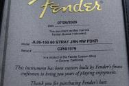 FENDER "Limited for ESTUDIO 54 JL-26 150 Custom Shop 1960 Faded Dakota Red, Rosewood" HARDCASE, 3, 67 KG