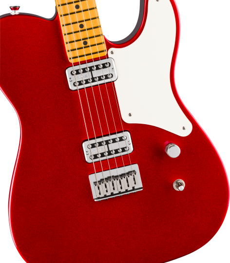 FENDER "75th Anniversary American Professional Classic Cabronita Telecaster®, Maple Fingerboard, Candy Apple Red" HARDCASE