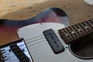 FENDER "Limited for ESTUDIO 54 JL-25 515 B5 1960 Tele Custom Esquire Relic 3 Tone Sunburst" HARDCASE, 3, 12 KG