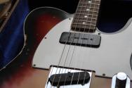 FENDER "Limited for ESTUDIO 54 JL-25 515 B5 1960 Tele Custom Esquire Relic 3 Tone Sunburst" HARDCASE, 3, 12 KG