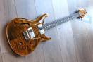 PRS "DGT Semi-Hollow Electric Guitar, Tiger Eye, Moons" HARDCASE