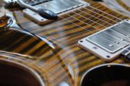PRS "DGT Semi-Hollow Electric Guitar, Tiger Eye, Moons" HARDCASE
