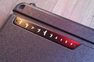PRS "DGT Semi-Hollow Electric Guitar, Tiger Eye, Moons" HARDCASE