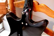 DANELECTRO Vintage 12 Strings F Hole, Black, 3, 60 KG