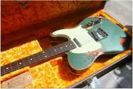 Fender "Limited Edition Custom Shop LTD '60 Telecaster Custom Heavy Relic, Aged Sherwood Green Metallic over Sunburst"