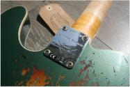 Fender "Limited Edition Custom Shop LTD '60 Telecaster Custom Heavy Relic, Aged Sherwood Green Metallic over Sunburst"