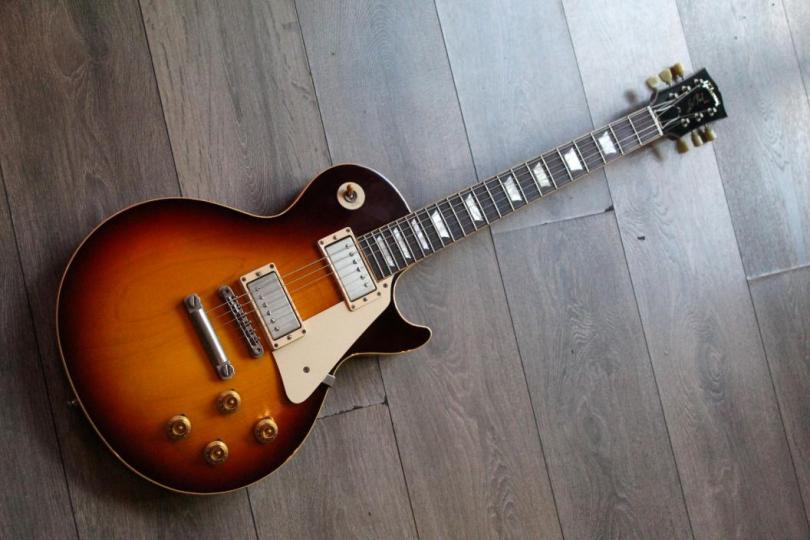 GIBSON "Custom Shop Les Paul Standard Reissue 1958 Bourbon Burst VOS 2010 "HARDCASE, PAPERS
