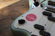 SQUIER "LIMITED Paranormal Electric VI, Laurel Fingerboard, Parchment Pickguard, Matching Headstock, Daphne Blue" 3, 85 KG