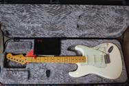 FENDER "NEW MODEL American Professional Stratocaster, Maple Fingerboard, Olympic White" HARDCASE, 3, 85 KG