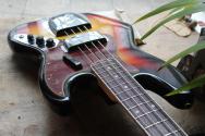 FENDER "Custom Shop 1964 Jazz Bass JRN RW 3TSB" HARDCASE, PAPERS, 4, 41 KG